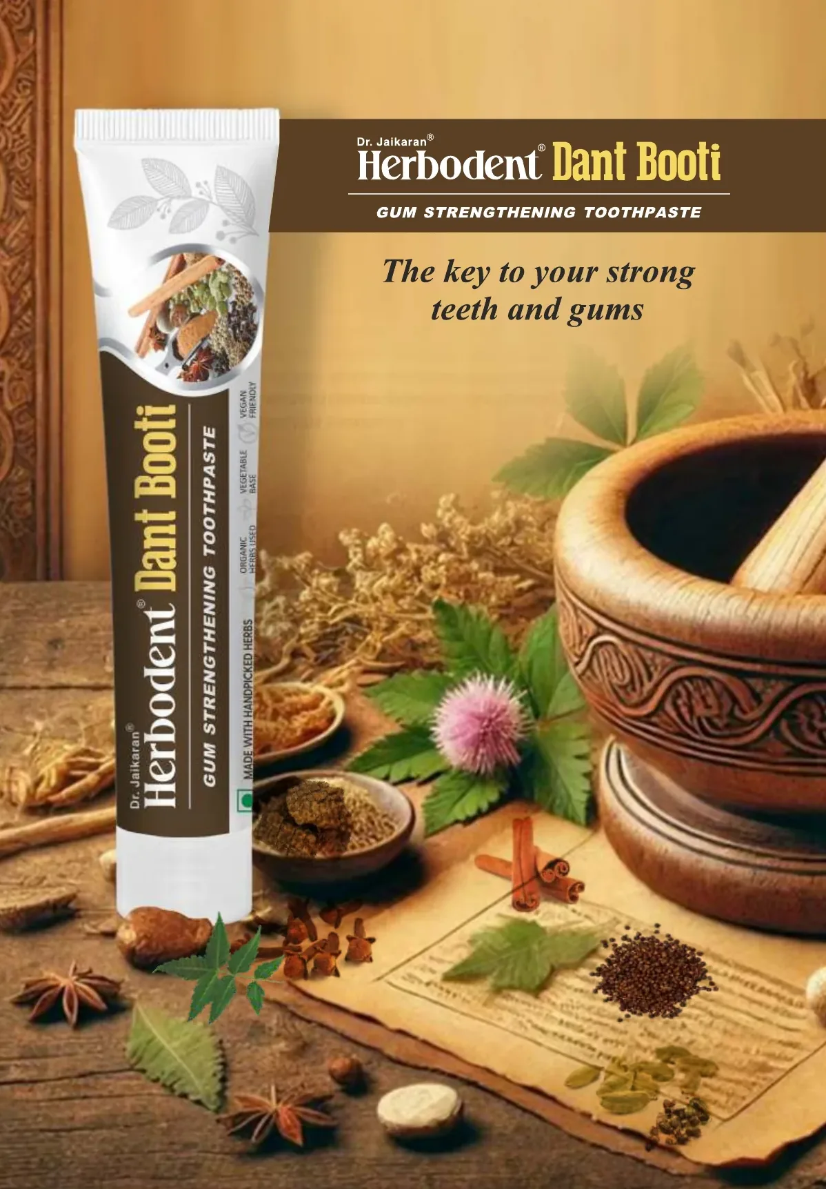 Herbodent Dant Booti herbal toothpaste