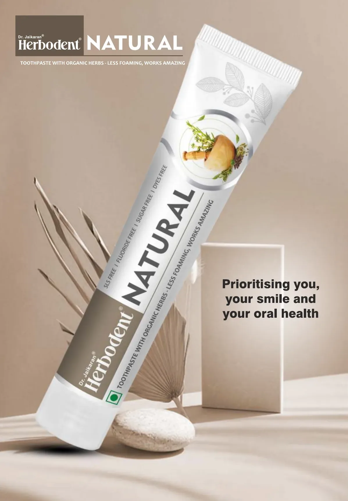 Herbodent Natural herbal toothpaste