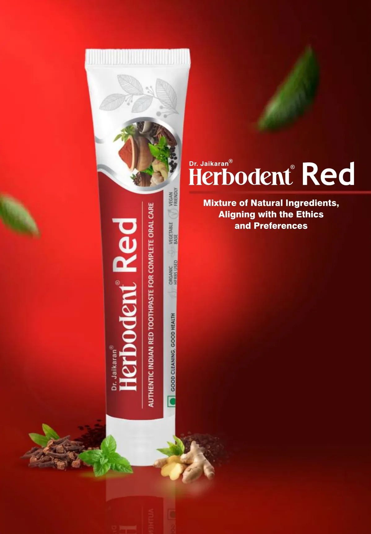 Herbodent Red herbal toothpaste